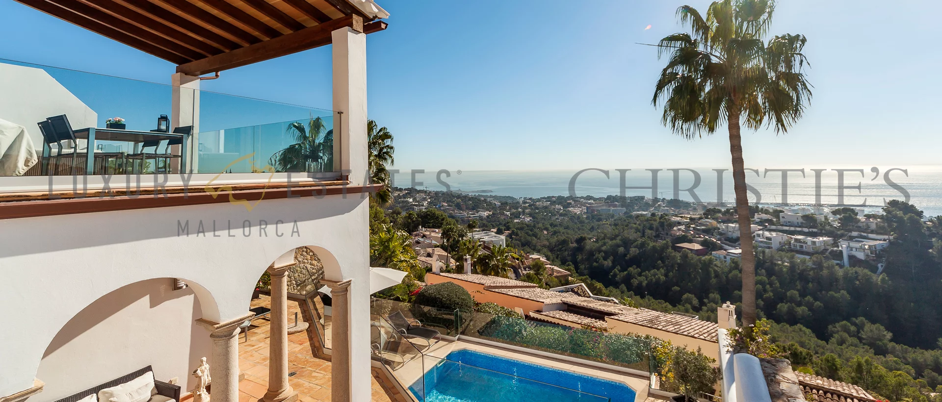 Villa in Costa den Blanes mit umwerfendem Meerblick